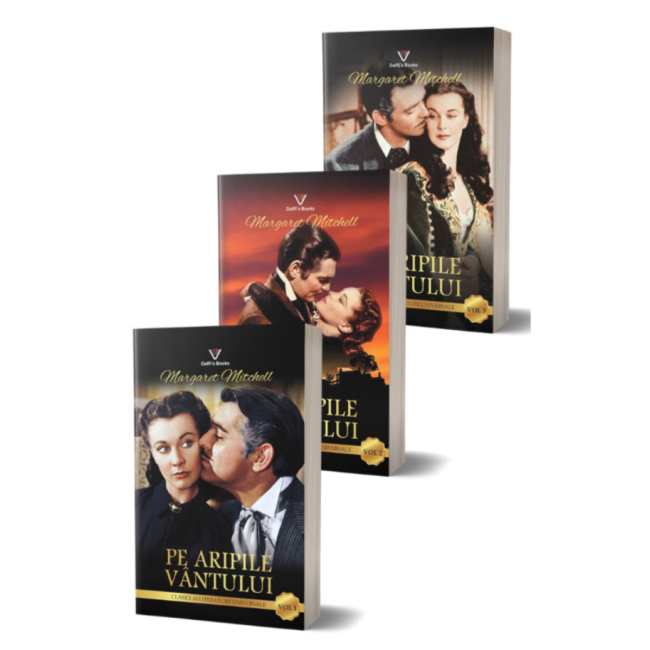Pe aripile vantului - Margaret Mitchell (3 vol.)