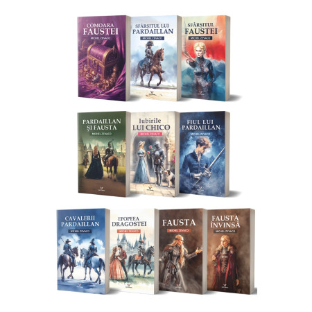 Pachet Cavalerii Pardaillan (10 Volume) - Michel Zevaco Pachet Cavalerii Pardaillan (10 Volume) - Michel Zevaco
