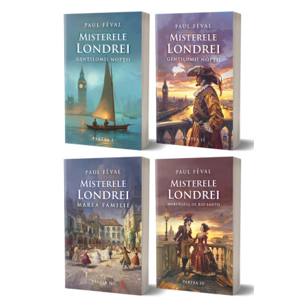 Misterele Londrei, 4 volume Misterele Londrei, 4 volume