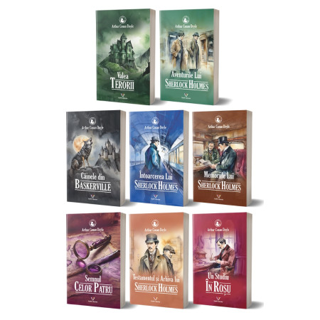 Pachet Sherlock Holmes -  Arthur Conan Doyle Pachet Sherlock Holmes -  Arthur Conan Doyle